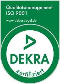 DEKRA zertifiziert Qualitätsmanagement ISO 9001